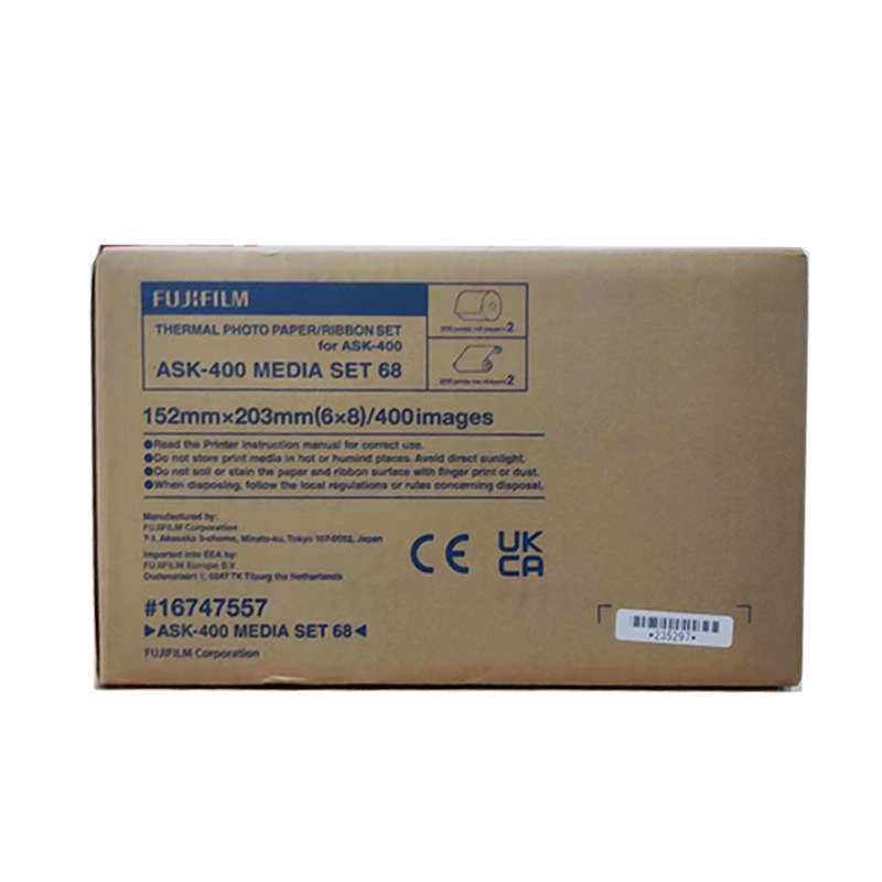 富士ASK400打印机相纸色带6寸8寸通用耗材