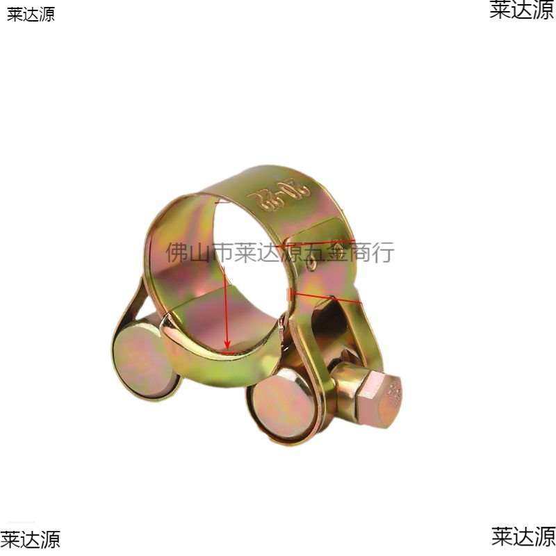 喉箍碳钢镀锌欧式加厚管箍重型管夹抱箍水管软管圆型加宽固定夹子