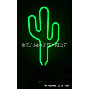 霓虹灯 供应仙人掌灯 light neon 霓虹卓灯 cactus