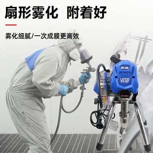 高压无气柱塞式 喷涂机大功率油漆乳胶漆内外墙涂料彩钢瓦翻新喷涂