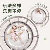 BABYGO蹦蹦床带护网弹力防滑小型宝宝乐园蹦床家用儿童室内跳跳床