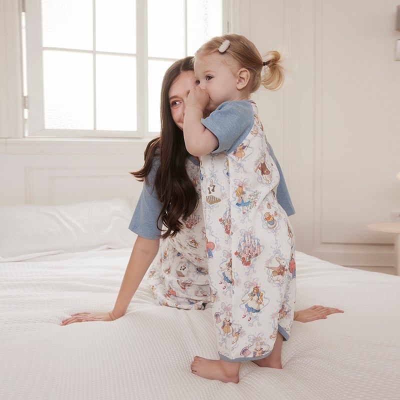 721星球亲子款婴儿睡袋夏季短袖C两粒扣睡袋儿童竹棉短袖宝宝宽松,婴童用品,睡袋/防踢被,淘宝优惠券,粉丝福利购,淘宝优惠卷