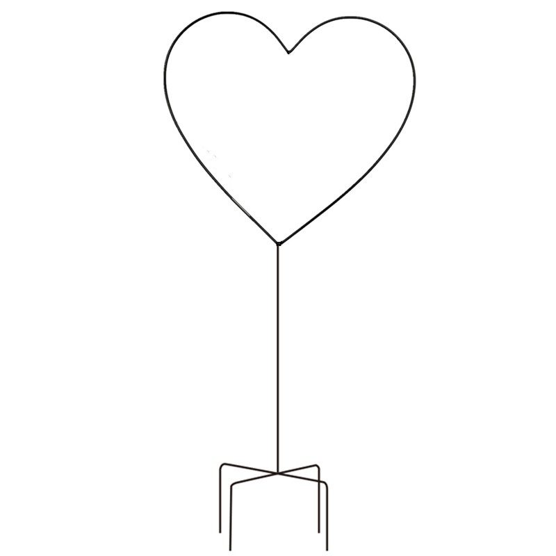 绿萝山乌龟铁线莲心形棒棒糖花架爬藤架子K植物攀爬支架支撑杆铁