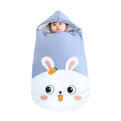 婴儿睡袋春秋季冬款新生儿宝宝z睡袋加厚防惊跳恒温冬季防踢被神