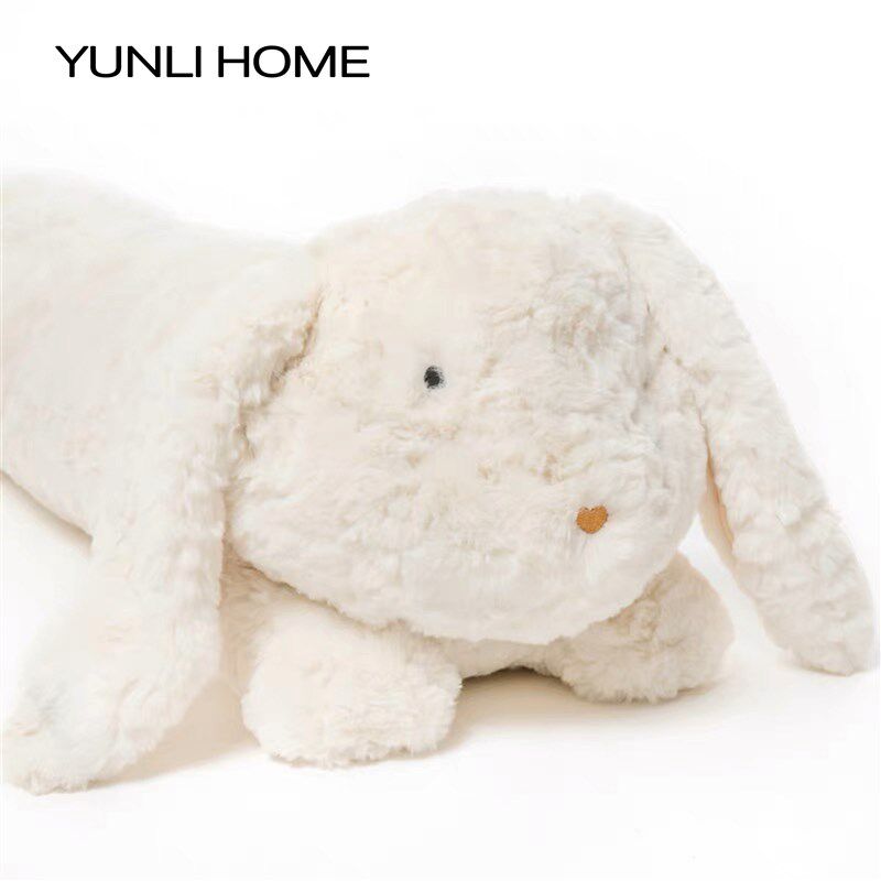 长条抱枕女生睡觉夹腿兔子玩偶娃娃可H爱猫咪毛绒玩具公仔床上靠