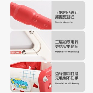 儿童过家家购物车玩具水果切切乐宝宝小手推车超市男Y女孩厨房小