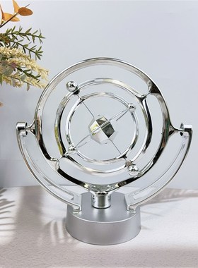 新款创意个性永动机仪天体宇宙摆件F旋转牛顿摆家居客厅办公装饰