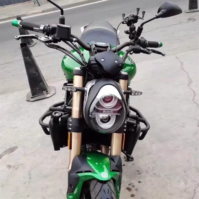 适用于 贝纳利752s发动t机保险护杠 改装竞技护杠 射灯支架 防摔