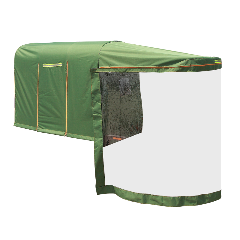 雨阳电动三轮车棚车篷q三轮车帐篷防雨棚遮阳棚加厚快递双雨帘篷