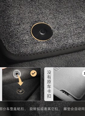 沃尔沃XC60S90XC9o0XC40V40V6V90CC S60L原厂专用汽车脚垫地毯式