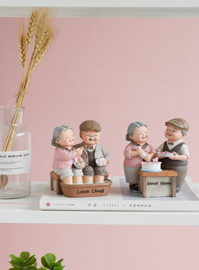 酒柜装饰品摆件客厅电视柜工艺A品卧室创意新婚礼物结婚家居小饰