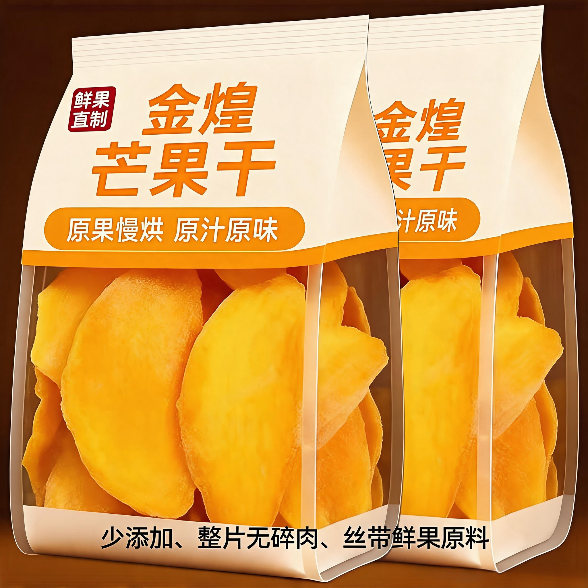 特级水果干芒果干无添加厚切蜜饯果脯健康新货休闲零食官方旗舰店