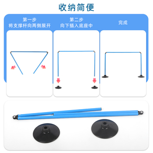 篮球训练拱门多功能障碍物控球运球标志杆篮球训练辅助器材青少年