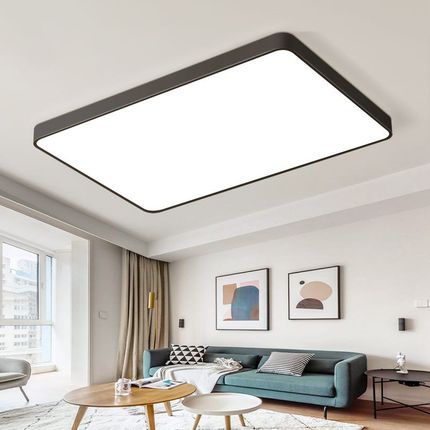 超薄led客厅吸顶灯简约圆形大气家用餐厅阳台长方形卧室灯具