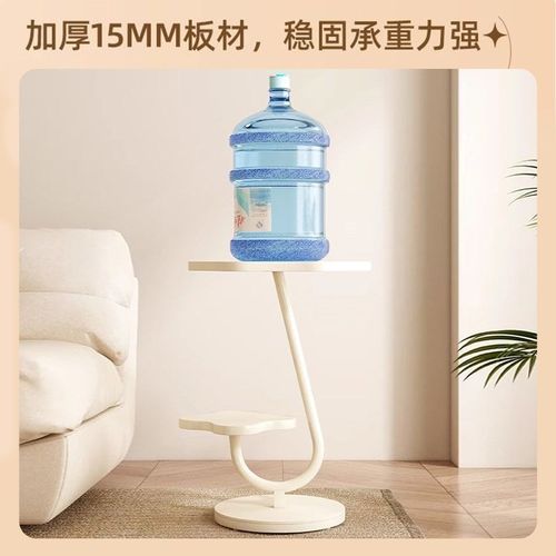 奶油风边几茶几桌沙发边几奶油风小桌子茶台移动置物架网红小茶几