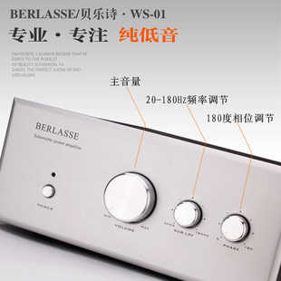 5.1 2.1系统专用 家用发烧低音功放 HIFI大功率无源低音炮功放