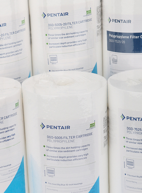 滨特尔大蓝瓶10寸20寸大胖过滤器前置PP棉滤芯DGD2501 5005 7525