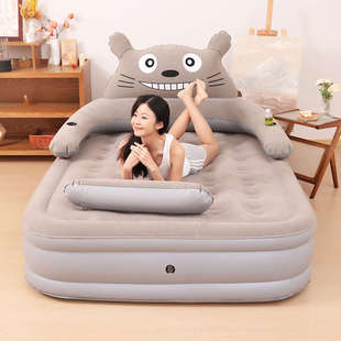 气垫床单人1米2充气床垫双人家用加大简易打地铺折叠床冲气床午睡