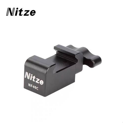 尼彩 NATO滑条夹快拆扩展配件1/4定位销摄影适用智云稳定器NF49