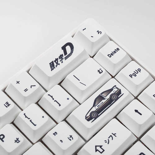 AE86键帽头文字D原厂高度pbt材质热升华67/68/75/87/98/104/108