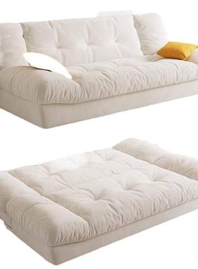 新实木朵沙发床用可折叠沙发客厅两小户型多功能折叠床86327款网