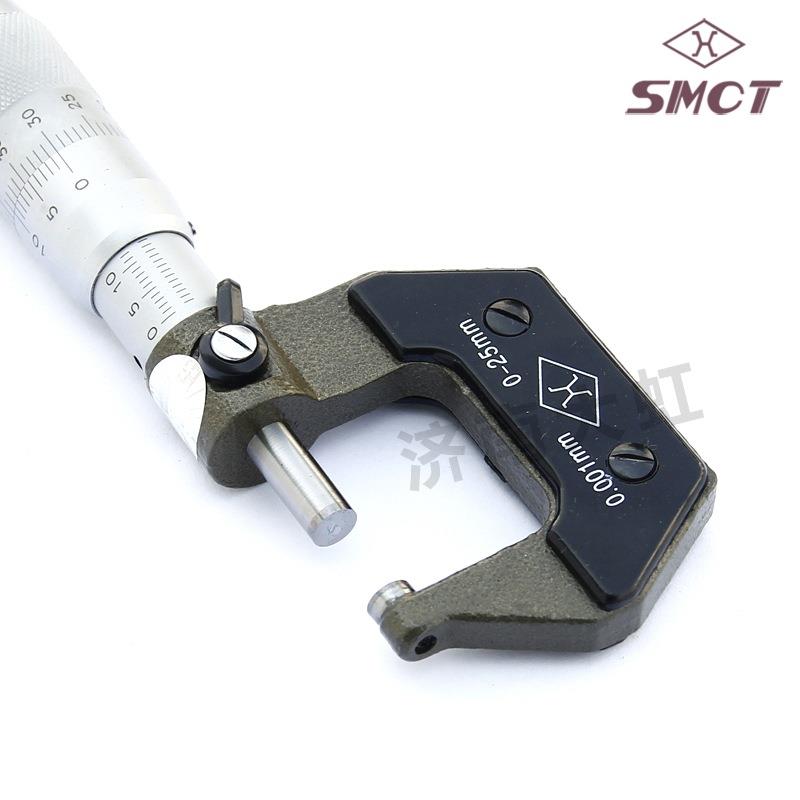 NJF上量微米千分尺0-150-25仪m度m螺旋测微外径高精.001工业级0机