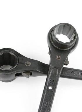 高美尖尾棘轮扳手轮套进口单头棘梅花双向快速筒扳手171922TXP24