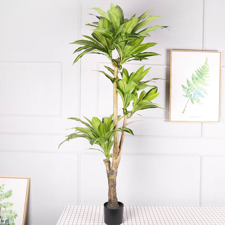 仿真绿植巴西铁树大型 度假热带景观树盆栽家居热带风情