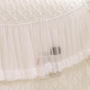 式百搭蕾床头靠罩床MG1688KH头套床头盖巾盖布软丝包欧背防尘罩简