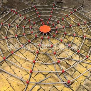 户外攀爬网连接塑扣攀爬绳扣十字扣绳子料卡绳料扣十字塑YHH拼接