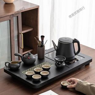 茶具套裝 全自動一體家用小茶臺一整套小型茶盤燒水壺簡約現(xiàn)代