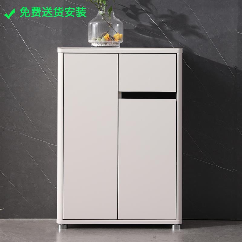 7板W岩餐边柜20cm25cm小尺小型实木餐边柜F7697T8T实木户窄柜厨寸