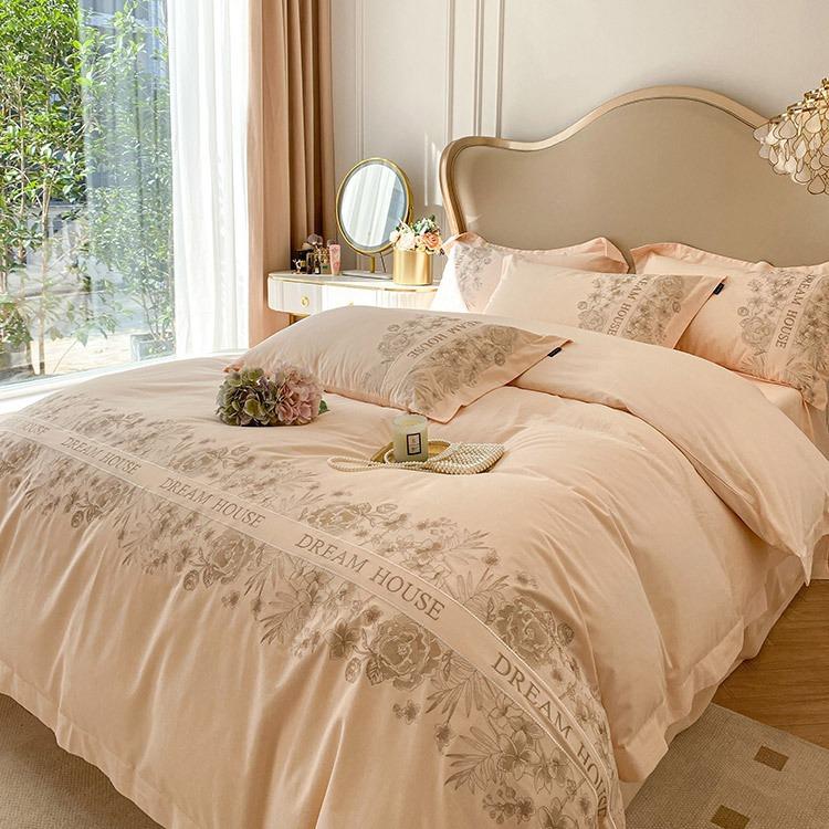 轻奢套风180支加暖厚纯棉件磨毛四全棉秋冬季11079/11保床单被套