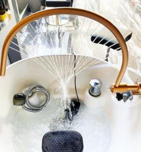 可加调节水循环冲洗头陶瓷盆装弯管头疗配件水HKY冲床便级捷升版