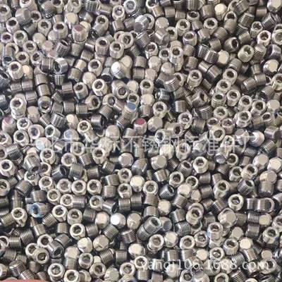 不锈钢方头油塞外四WCR丝方堵管帽管堵头内304316L