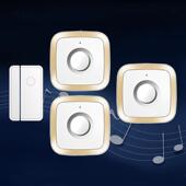 超市门器口冰箱冰柜开门感应提醒店M12门磁器铺门铃窗户门磁防警