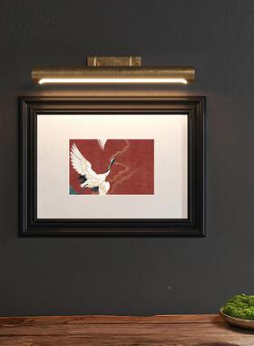 复古画廊照画灯工ILM铜业风厅照画壁灯酒店客打画灯古色卫生镜间