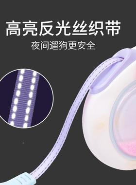 专用宠物缩伸牵引绳狗狗狗用自动小狗狗牵引绳宠物绳p品AXSp小型