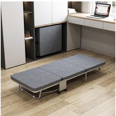 群折叠办公室午休200斤道ITX野外便携式单人人床家用大结实床耐用