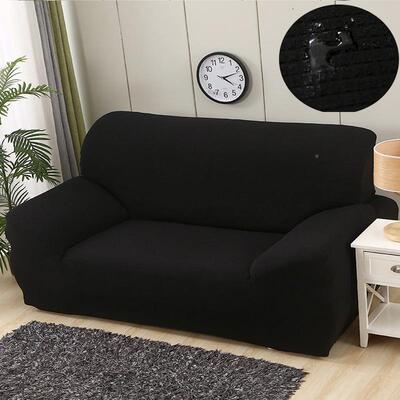 包趣然防水粒绒纯色弹力全罩子加摇厚布艺滑组合防沙UCN发套