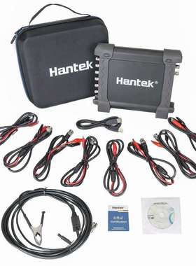 新款Hantek1008c汽车诊断仪8通道示波器+信号发生器USB示波器