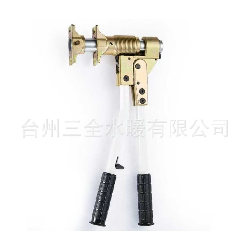 玉环工厂地暖管滑紧钳卡压钳滑紧件接头手动式滑紧钳地暖安装