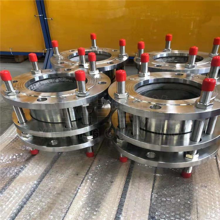 可拆式双法兰传力接头双法兰限位传力接头dn250排水管道专用