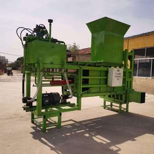 青储套袋打包机视频麦秸麦糠液压打包机行走式稻草打包机