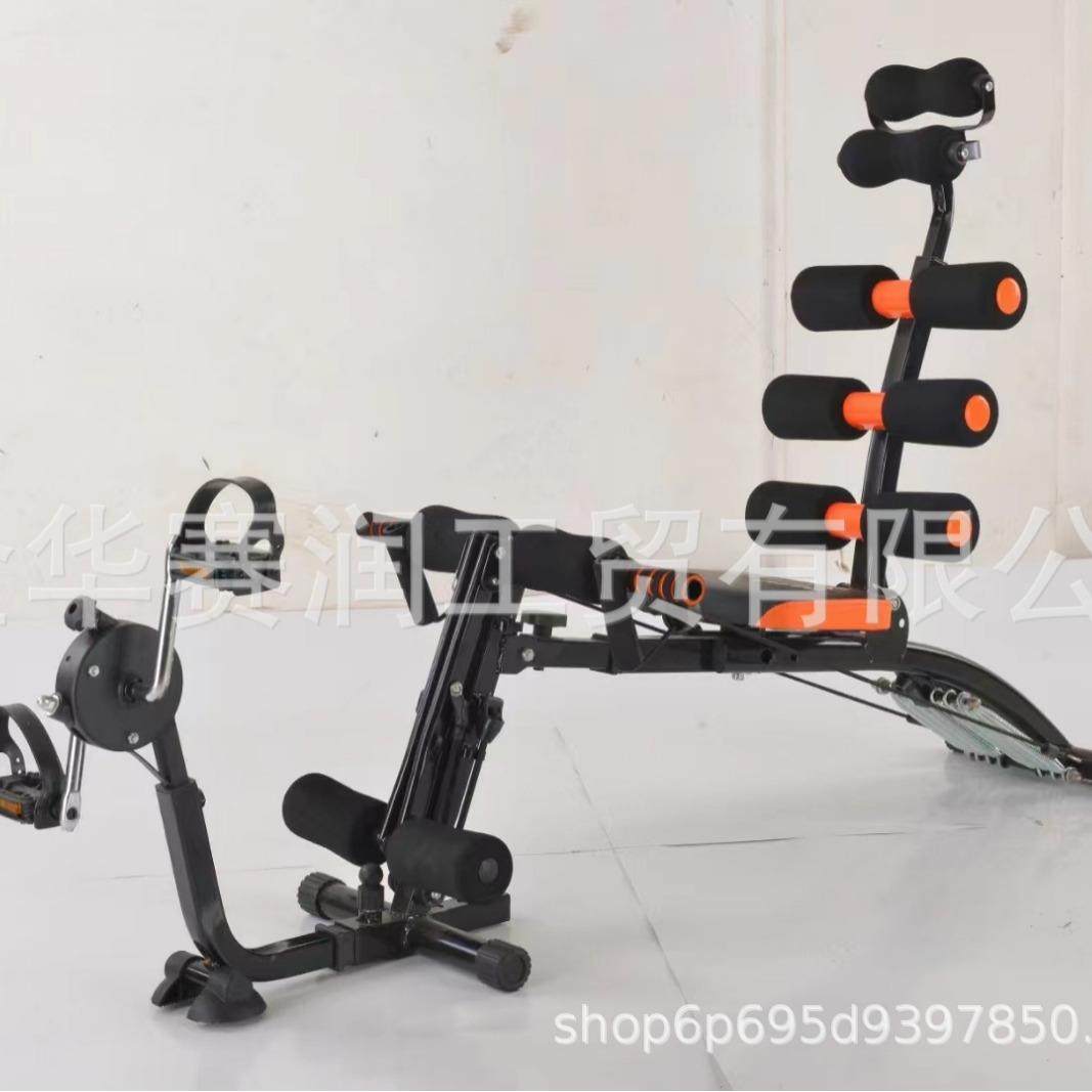 家用六合一多功能AD收腹机挺腰器仰卧板哑铃凳家用健身器材