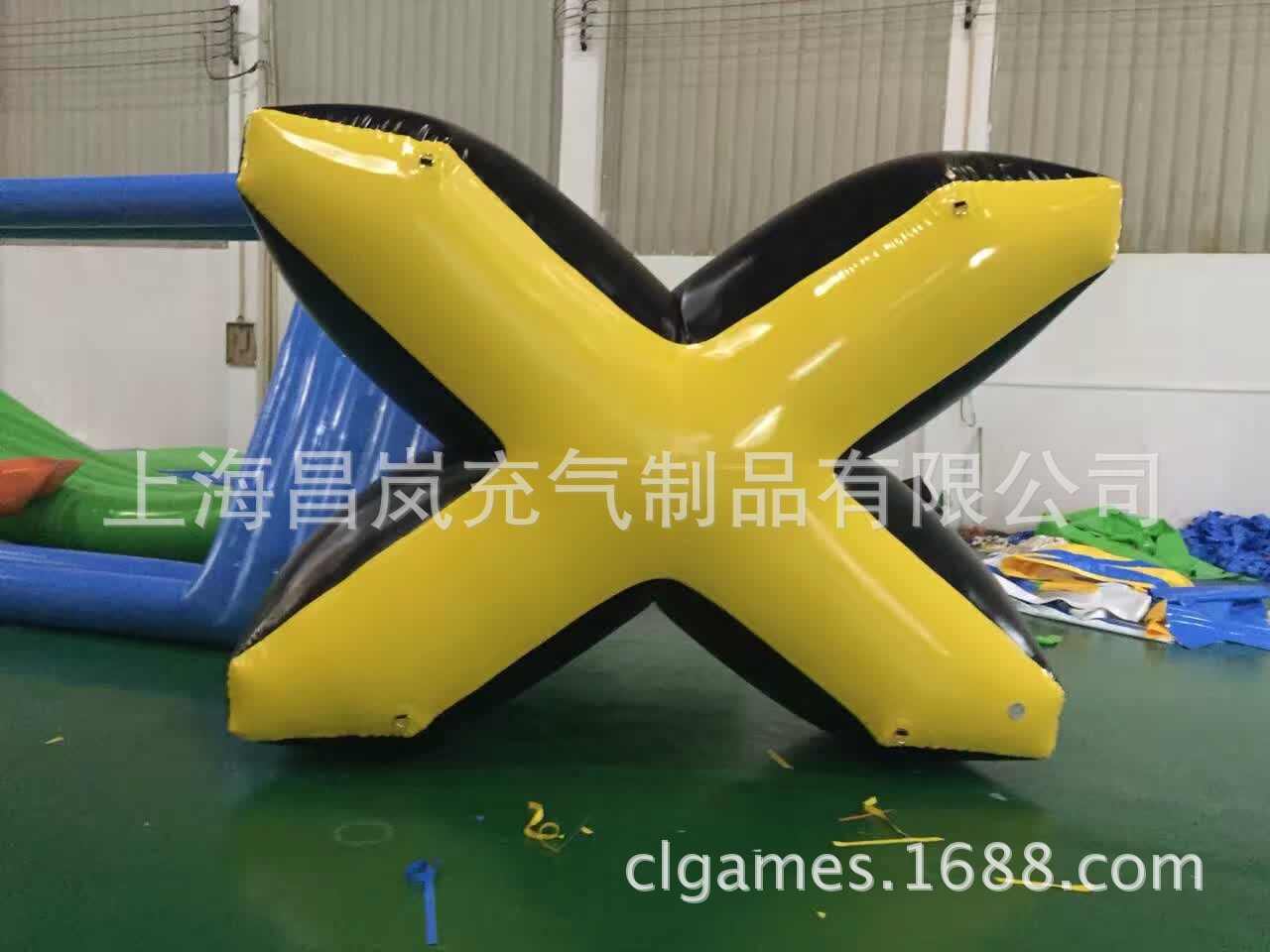 厂家定充气字母掩体充气广告柱模型充气CS掩体墙模型