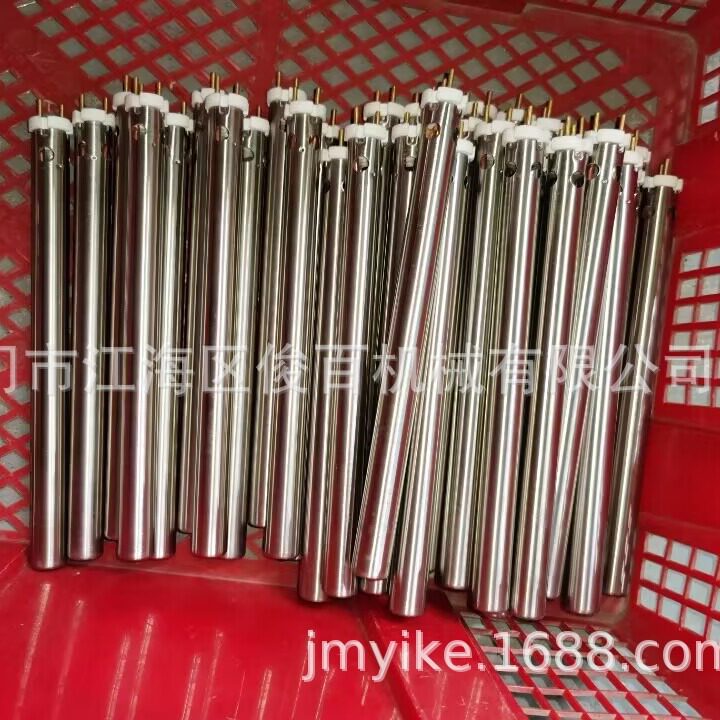 不锈钢发热管热风机胶轮罗元高科压胶机发热管高科压胶发热管