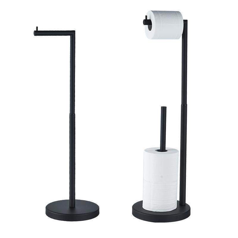 卫生间卷纸架不锈钢升降落地纸巾架浴室厕所收纳架置物架