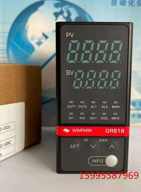 GR818常州汇邦温控器WINPARK温控仪GR818-BT12100-C026汇邦温控仪