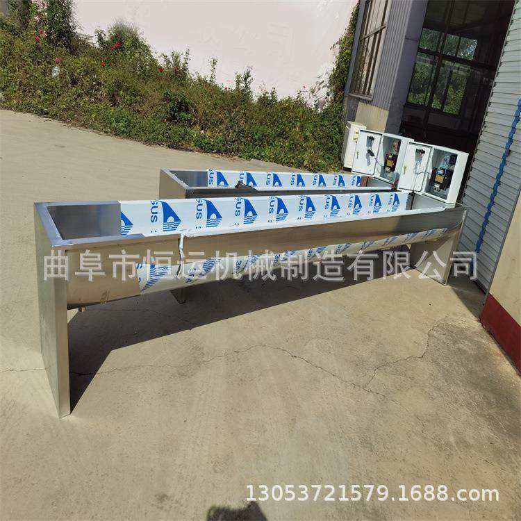 牛羊养殖场冬季自动饮水设备牛场电加热恒温饮水槽